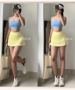 Set váy pickleball nữ Set đồ chơi pickleball, tennis, golf Áo bra chân váy xoè HERSIGN-SMIX13V05B