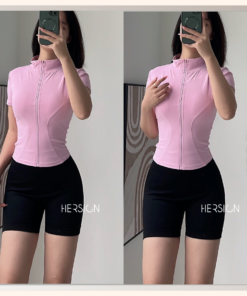 Set tập gym nữ Quần áo thể thao nữ chạy bộ đạp xe HERSIGN-SMIXA19N12B BST HERSIGN OPEN AIR