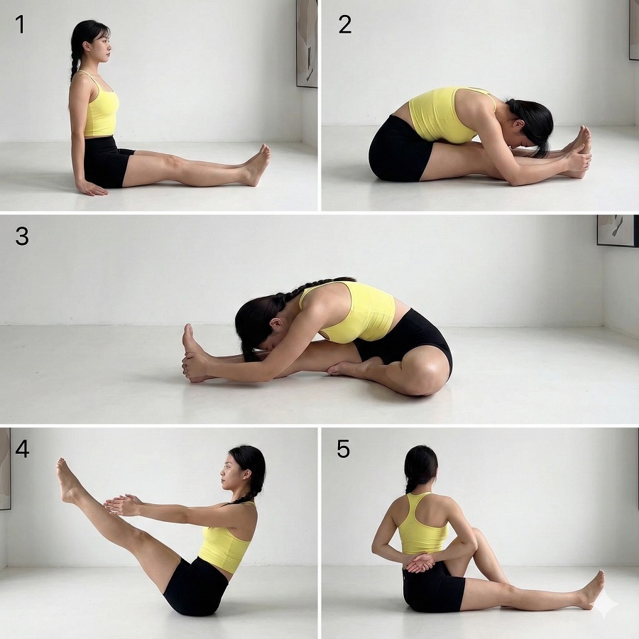 bài tập trong chuỗi Primary Series cho người mới