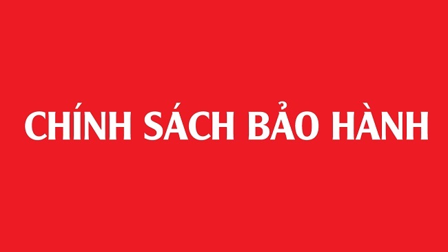 Chính sách bảo hành