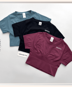 Áo Croptop tập gym yoga nữ HERSIGN-CROP01