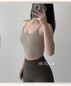 Áo Croptop nữ tập yoga cao cấp HERSIGN-CROP15