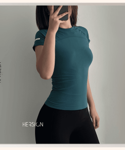 Áo tập gym nữ ngắn tay HERSIGN-AO13