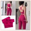 Bộ đồ tập yoga nữ Set tập gym Áo bra dây chéo quần legging cao cấp HERSIGN-SET141 BST HERSIGN CORELYNE