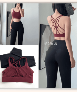 Set đồ tập gym yoga nữ HERSIGN-SMIXB30L20B