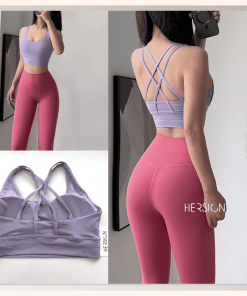Set đồ tập yoga gym nữ HERSIGN-SMIXB34L20B