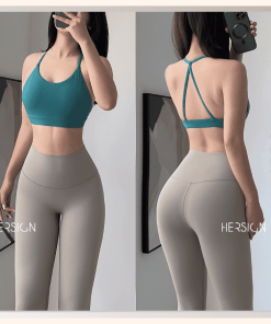 Set đồ tập gym yoga nữ Áo bra dây mảnh quần legging HERSIGN-SMIXBS116L20A