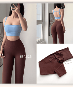 Set đồ tập gym yoga nữ áo bra quần legging-SMIX13L27A