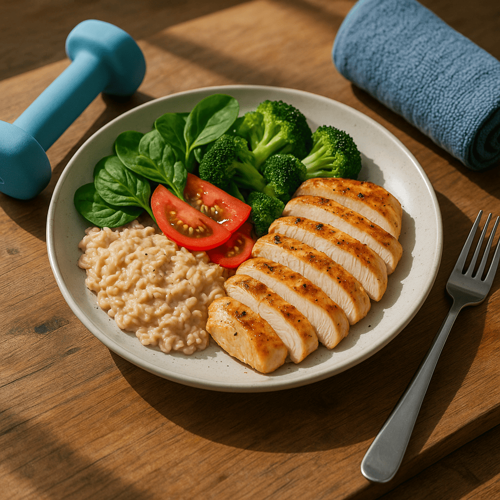 Bữa ăn hỗ trợ hành trình giảm từ 70kg xuống 55kg