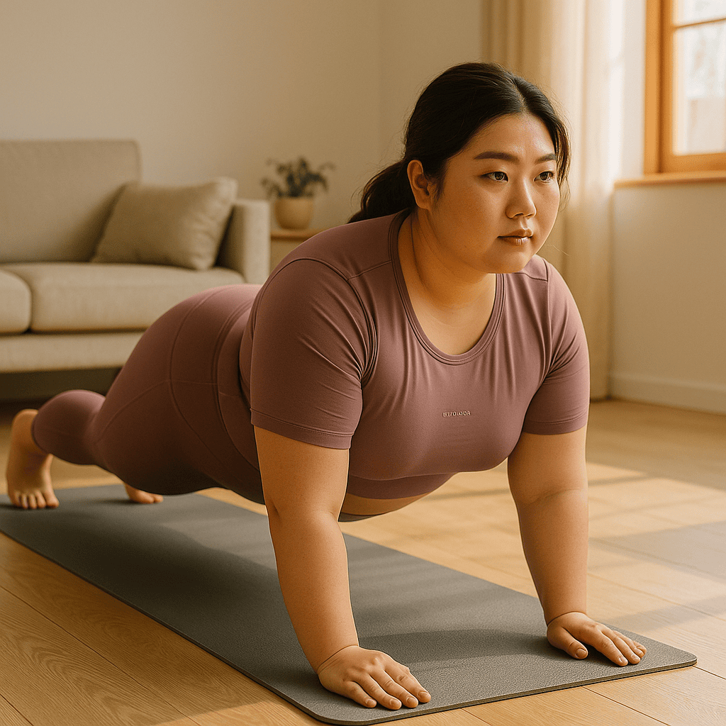 Tập luyện giúp giảm cân từ 70kg xuống 55kg