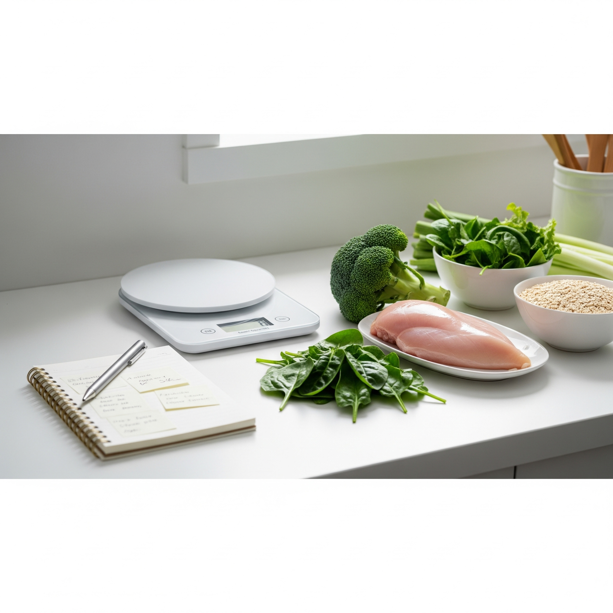 Sự chuẩn bị kỹ lưỡng là bước đầu tiên để thành công với chế độ ăn giảm mỡ tăng cơ.