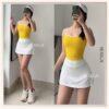 Set váy pickleball nữ Bộ đồ thể thao chơi tennis, cầu lông Set áo bra chân váy xoè HERSIGN-SMIXA24V05A