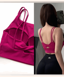 HERSIGN Áo croptop thể thao nữ 2 dây Áo bra thể thao tập gym, yoga nữ BRA47
