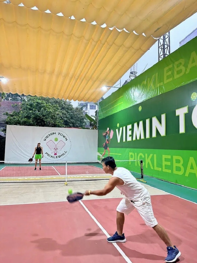 Sân chơi Pickleball tại huyện Hóc Môn