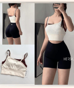 Bộ đồ tập gym yoga nữ chạy bộ tập pickleball tennis HERSIGN-SMIXB37N12