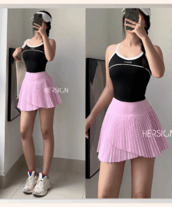 [BST Graced Motion] HERSIGN Set váy pickleball nữ SMIXA25V07A