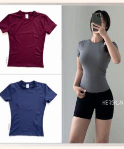 HERSIGN Áo thể thao nữ tay ngắn AO20 HERSIGN Open Air