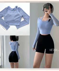 HERSIGN Đồ tập gym nữ SMIXC34N12 - BST HERSIGN EASE