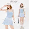 HERSIGN Set đồ tennis nữ Bộ váy thể thao Áo tanktop chơi Pickleball cầu lông nữ SMIXA24V07B BST HERSIGN GRACED MOTION