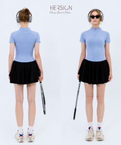 HERSIGN Set váy thể thao nữ chơi tennis, cầu lông Set váy pickleball nữ SMIXA19V08B BST HERSIGN GRACED MOTION