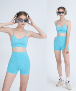 HERSIGN Set tập gym nữ ngắn Bộ đồ thể thao nữ tập yoga, tập HIIT CARDIO vận động cường độ cao SET183B BST HERSIGN Bare Form