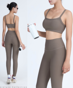 HERSIGN Set tập yoga nữ cao cấp Đồ tập gym pilates nữ Áo bra quần legging SET202 BST HERSIGN CORELYNE